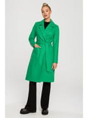 BeWear Dámsky fleecový kabát Nilon M708 zelená M