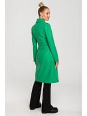 BeWear Dámsky fleecový kabát Nilon M708 zelená M