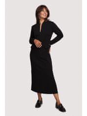BeWear Dámske maxi šaty Seemi B242 čierna XL