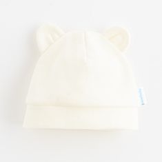 NEW BABY Detská bavlnená čiapka Kids Cream