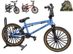 Bicykel BMX 18 cm kov (čierna, oranžová, modrá)
