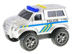 Mikro Trading Auto policie CZ 18 cm na setrvačník na baterie se světlem a zvukem v krabičce