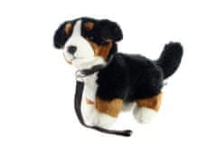Uni-Toys Plyš Bernský salašnícky pes s vodítkom 26 cm