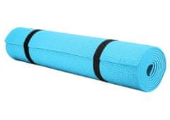 XQMAX Jógamatka podložka na cvičenie 172x61x0, 4cm modrá