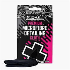 Muc-Off utierka MICROFIBRE DETAILING Premium čierna