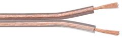 Goobay Priehľadný repr. kábel 2x2,5mm CCA 25m