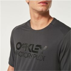 Oakley cyklo dres FACTORY PILOT MTB II Ss uniform černo-sivý S