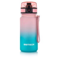 Meteor Tritanová športová fľaša 350 ml, ružovo-modrá D-164-RM