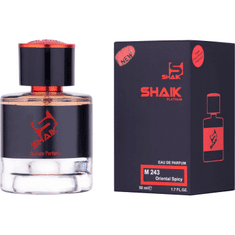 SHAIK Parfum Platinum M243 FOR MEN - Inšpirované CAROLINA HERRERA Bad Boy (50ml)