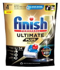 Finish Ultimate Plus All in 1 kapsule do umývačky riadu 54 ks