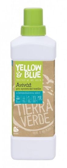 Yellow & Blue Tierra Verde Aviváž s levanduľou (1 l) - na zjemnenie syntetickej bielizne