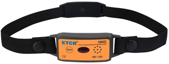 Symfony ETCR 1880C pásek na helmu k detekci výskytu nízkého napětí 40 V - 1 kV