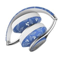 Symfony Bluedio A2 kvalitné Hi-Fi kovové slúchadlá, kvety