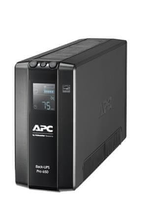 APC Back-UPS Pre 650VA (390W) 6 Outlets AVR LCD Interface