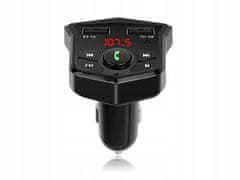FM Transmitér do auta s LCD displejom + USB, Bluetooth, MP3 E-017