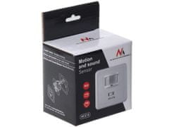 Maclean Energy MCE18 zvukové a pohybové čidlo PIR + mic 500W