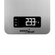 GreenBlue GB170 Digitálna kuchynská váha s časovačom do 5kg / 1g