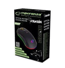 Esperanza Optická herná myš 6D ASSASSIN EGM601