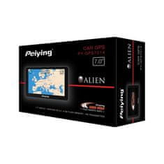 Peiying GPS navigácia Alien PY-GPS7014 + Mapa EÚ čierná