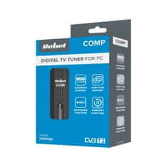 Rebel USB digitálny tuner DVB-T2 H.265 HEVC čierny REBEL KOM1060