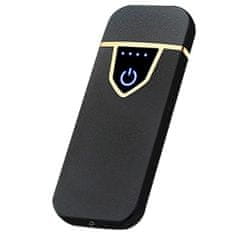 Oem Elektrický zapaľovač s USB nabíjaním Unique-Čierna/Matná KP25715