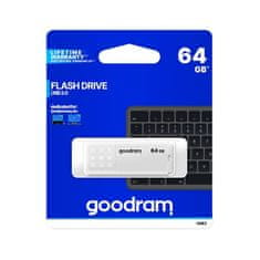 GoodRam Flash disk USB 2.0 64GB biely TGD-UME20640W0R11