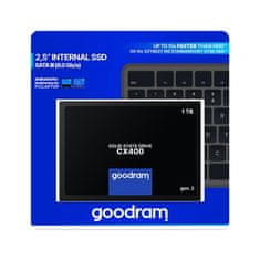 GoodRam SSD 1024GB CX400 čierny TGD-SSDPRCX40001TG2