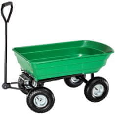 tectake Záhradný prepravný vozík sklopný 300 kg