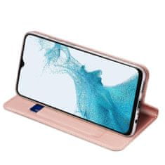 Dux Ducis Skin Pro knižkové puzdro na Samsung Galaxy A23, ružové