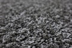 Vopi Kusový koberec Color Shaggy sivý guľatý 57x57 (priemer) kruh