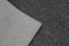 Vopi Kusový koberec Color Shaggy sivý štvorec 150x150