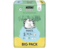 MUUMI BABY Pants 5 Maxi+ 10-15 kg (54 ks), nohavičkové eko plienky