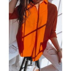 Dstreet Dámska košeľa KATILIN oranžová dy0312 L