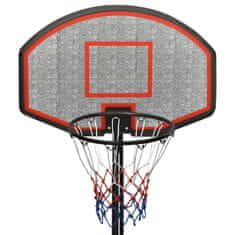 Vidaxl Basketbalový stojan čierny 282-352 cm polyetén