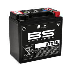 BS-BATTERY V továrni aktivovaný akumulátor BTX14L (FA) (YTX14L (FA)) SLA