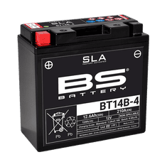 BS-BATTERY V továrni aktivovaný akumulátor BT14B-4 (YT14B-4) SLA