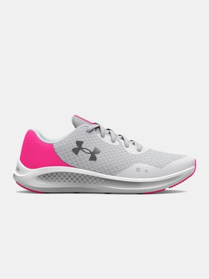 Under Armour Topánky UA GGS Charged Pursuit 3-GRY