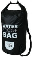 Vodotesný vak Dry Bag 15 l, sivá T-007-SE