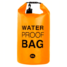 Vodotesný vak Dry Bag 20 l, oranžová T-258-OR