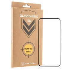 Tactical Glass Shield 5D sklo pre Samsung Galaxy S22 - Čierna KP25768