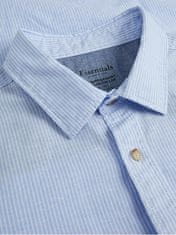 Jack&Jones Pánska košeľa JJESUMMER Slim Fit 12220136 Cashmere Blue (Veľkosť L)
