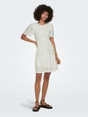 Jacqueline de Yong Dámske šaty JDYCARLA Regular Fit 15254680 Cloud Dancer (Veľkosť XL)