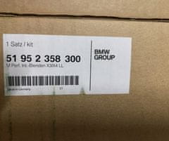 Bmw OE dekory karbónové lišty BMW M X3 X4 F25 F26 51952358300