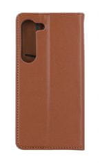 FORCELL Púzdro Leather SMART PRO Samsung S23 flipové hnedé 93381