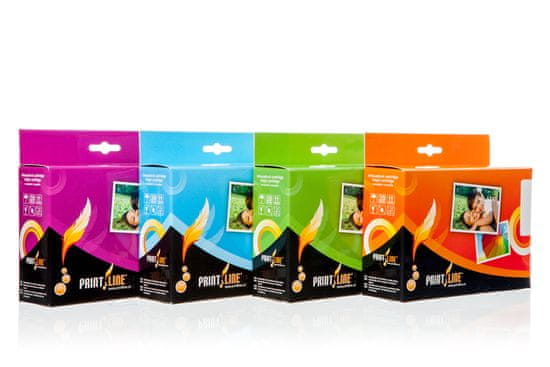 PrintLine kompatibilný cartridge s Canon CLi-521GY/pre iP3600, iP4600, MP620/9 ml, Grey, čip