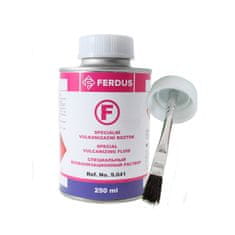 FERDUS Špeciálny vulkanizačný roztok F 250 ml + menšie štetec - Ferdus 9.041