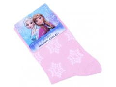 Disney Frozen Disney ružové ponožky pre dievčatá 23-26 EU