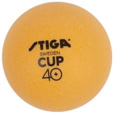 Stiga CUP ABS orange 6-pack
