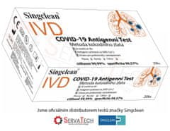 slinový antigénny rýchlostest na COVID-19 koronavírus,20 ks
