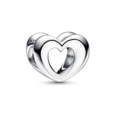 Pandora Romantická strieborná korálka Srdce Moments 792492C00